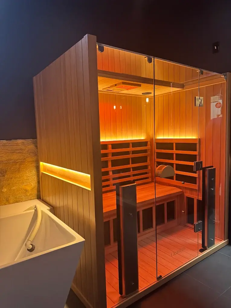 Infrared sauna at Buffalo Training House
